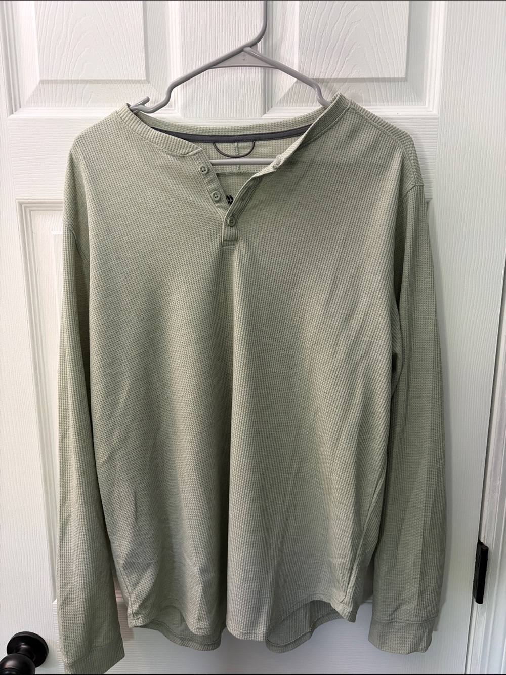 all in motion Sage Green Long-Sleeve Henley